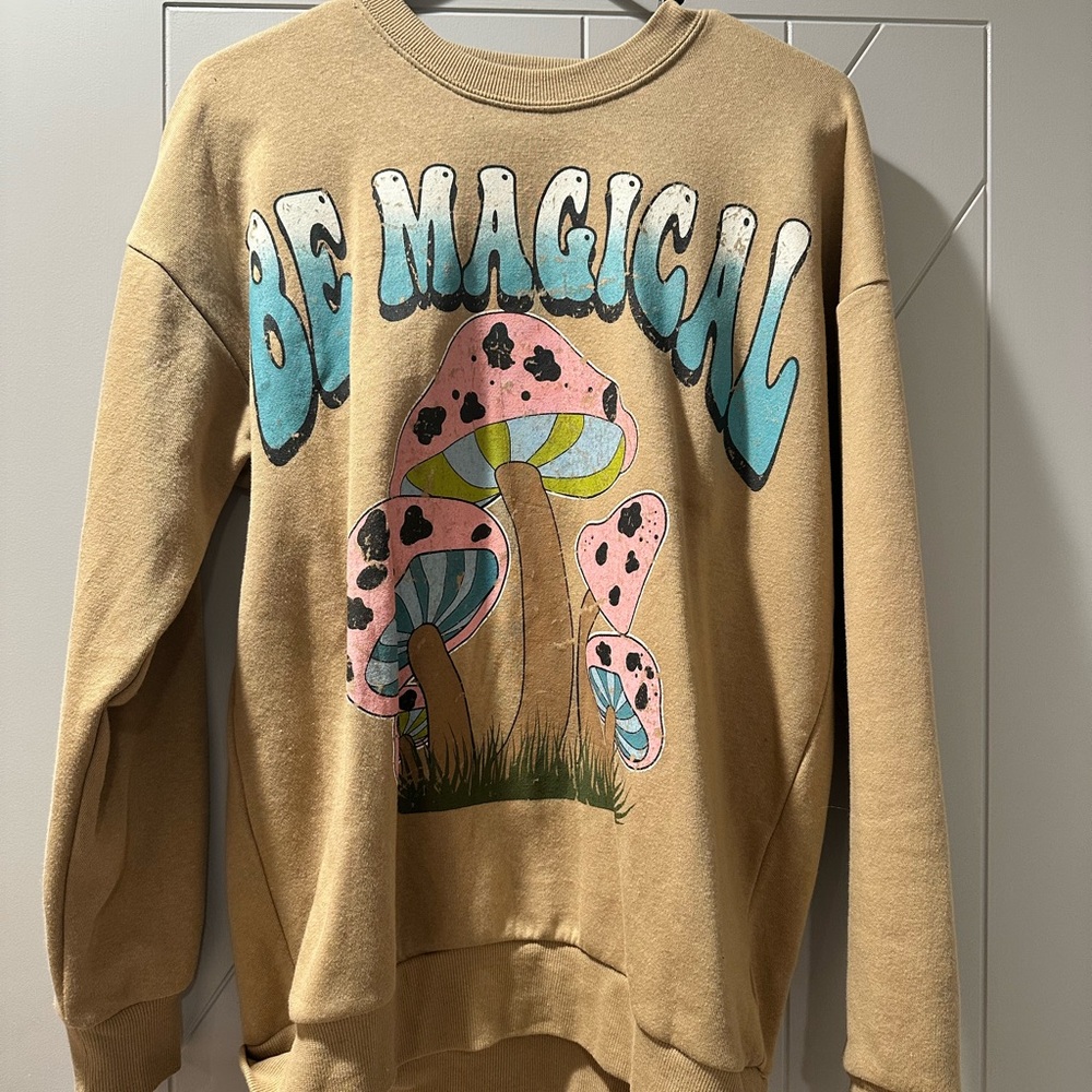 Be Magical Tan Sweater